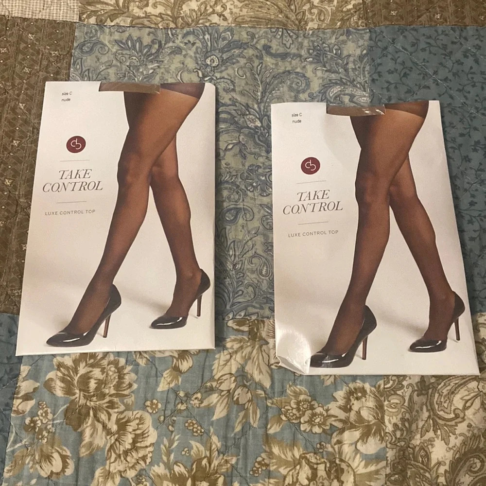 Luxe Control Top Tights - Picture 1 of 7